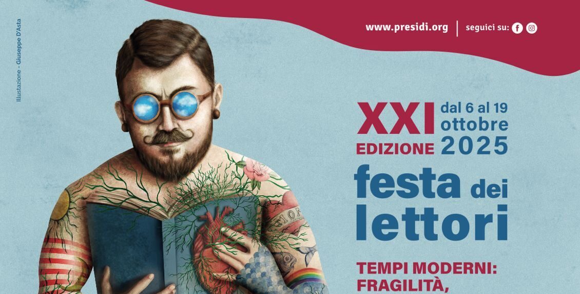 XXI edizione della festa dei lettori - venerdì 17 ottobre - ore 16.30 - Piazza Umberto I